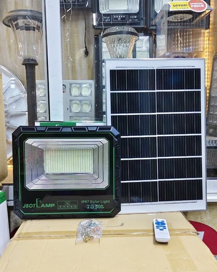 JSOTLAMP TG 500W IP67 Solar Light - at 8000ksh. Call-0723646129